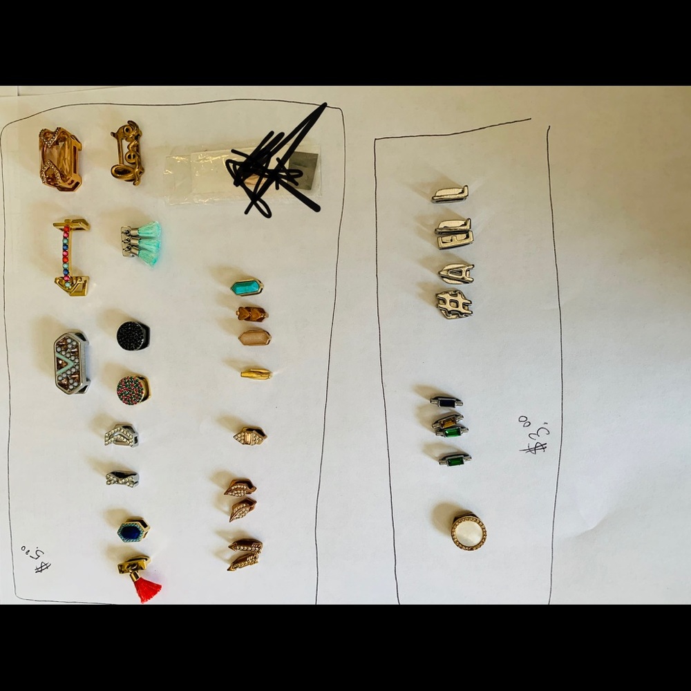 Keep Coll.  Lot - bracelets; charms & necklace